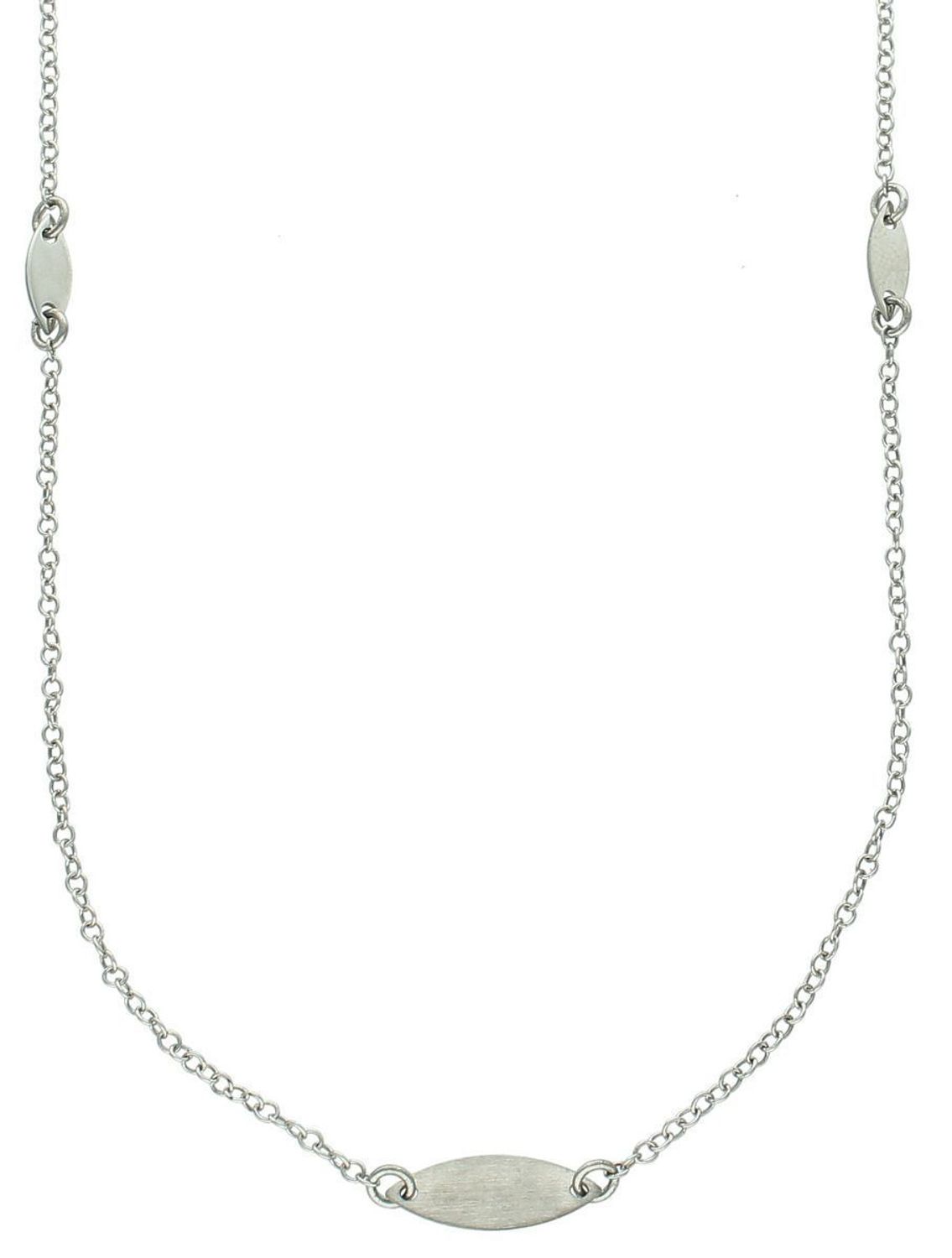 Długi srebrny naszyjnik damski 925 z blaszkami BGNZ0052 80 Długi naszyjnik srebrny podwójny ✓Srebrne Naszyjnik Damskie w Sklepie z Biżuterią zegarki-diament.pl✓ 1.jpg